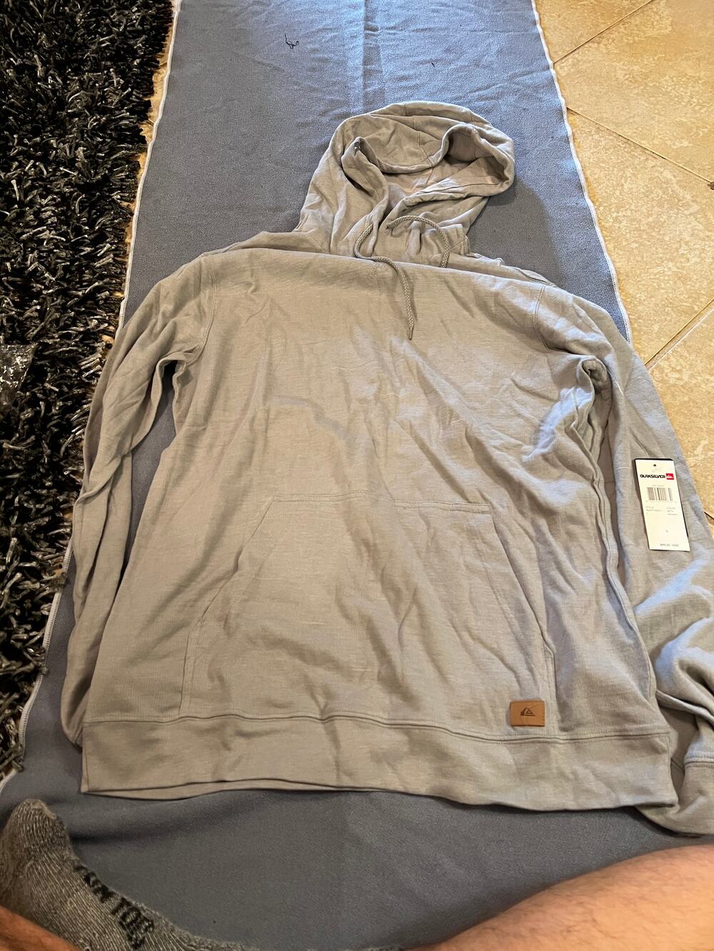Quicksilver snit hoodie large